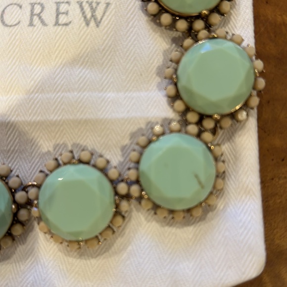 Stunning Vintage J.CREW mint green Necklace - Picture 5 of 5